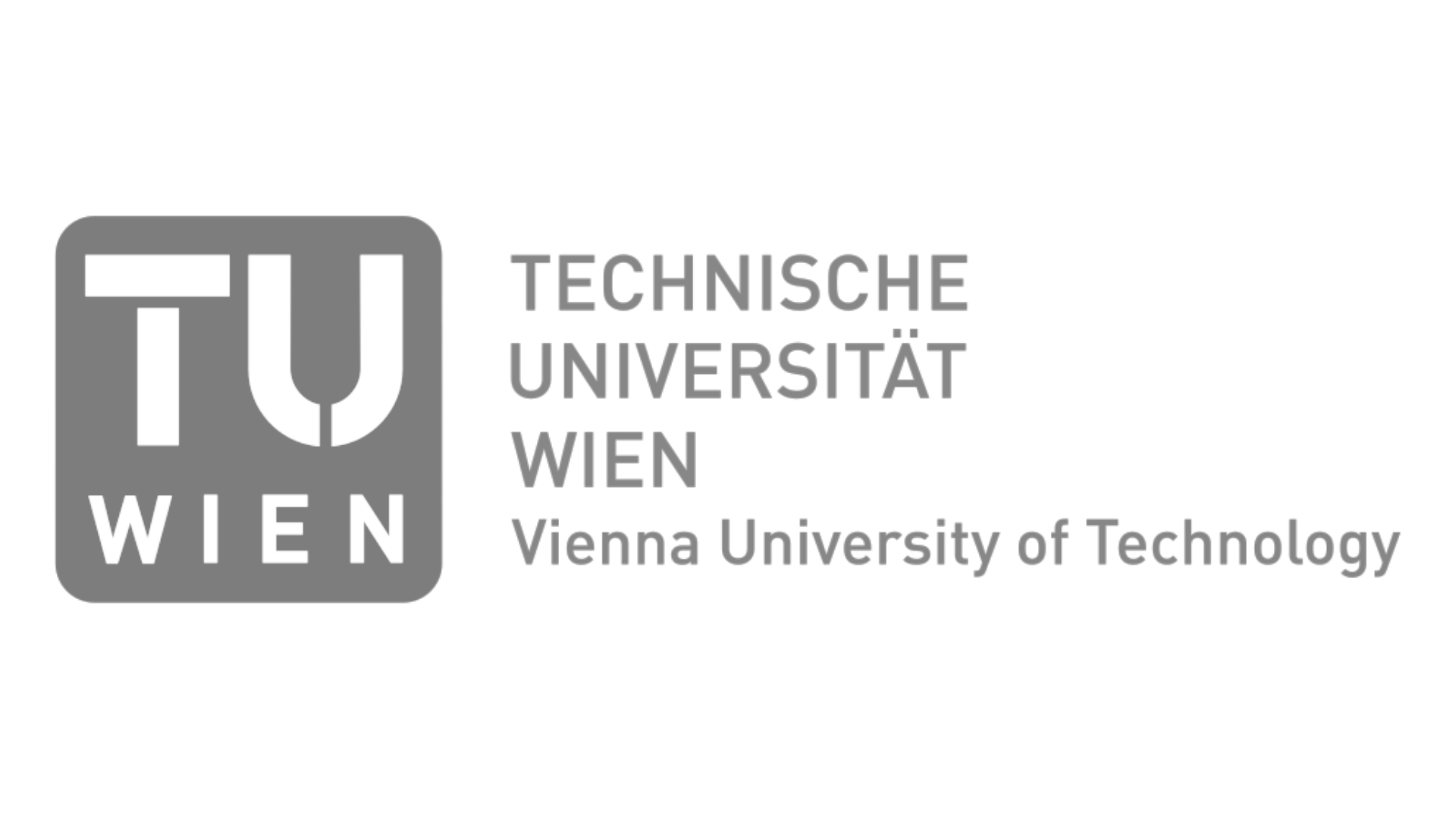 Logo der Technischen Universit&auml;t Wien mit den Buchstaben TU WIEN und dem Schriftzug Technische Universit&auml;t Wien Vienna University of Technology